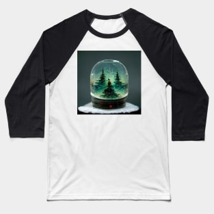 Merry Christmas Snowglobe IV Baseball T-Shirt